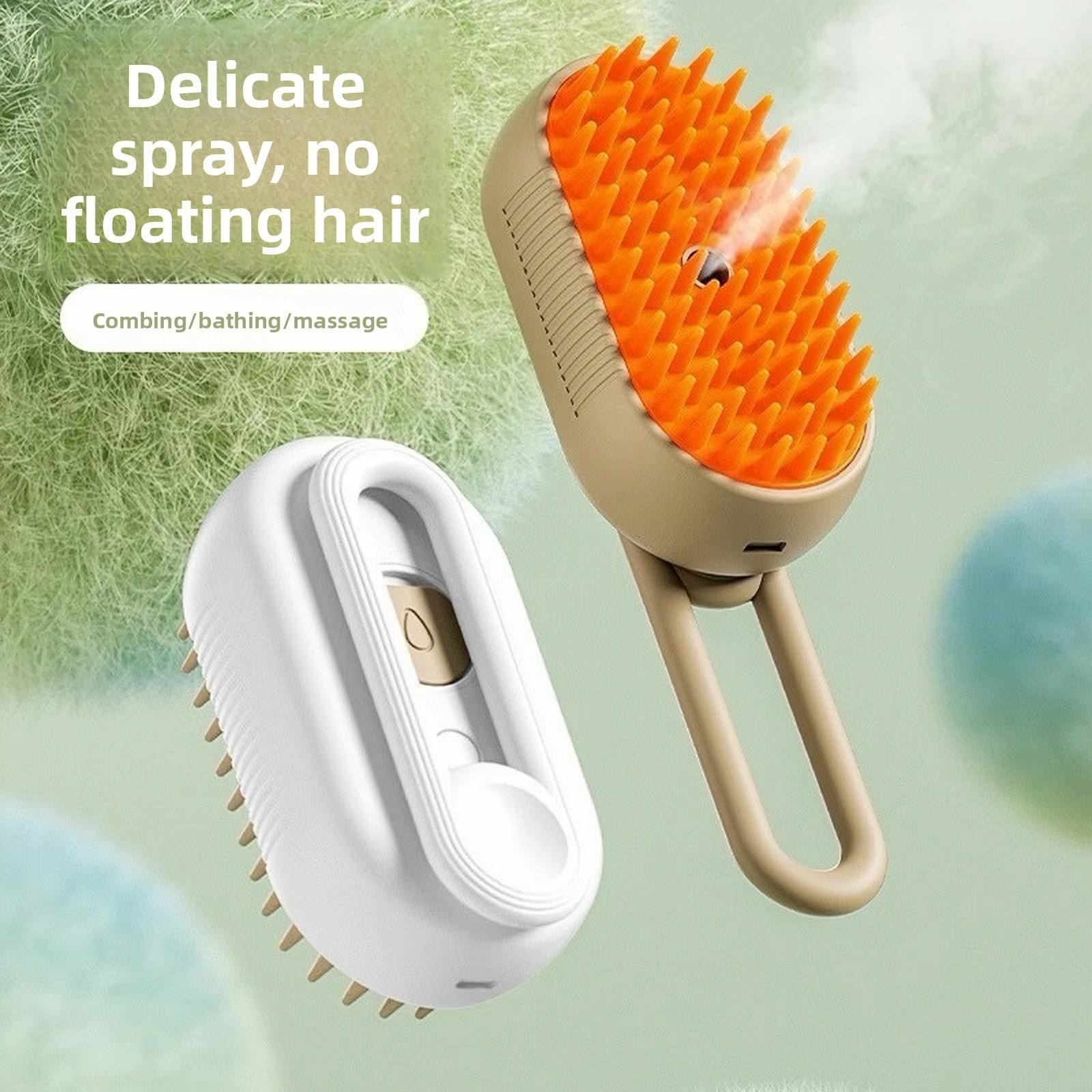 Fur & Finest MistBrush fine mist pet grooming brush