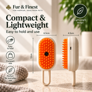 Fur & Finest. MistBrush™ | 3-in-1 Pet Grooming Brush