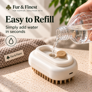 Fur & Finest. MistBrush™ | 3-in-1 Pet Grooming Brush