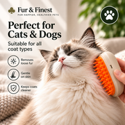 Fur & Finest. MistBrush™ | 3-in-1 Pet Grooming Brush